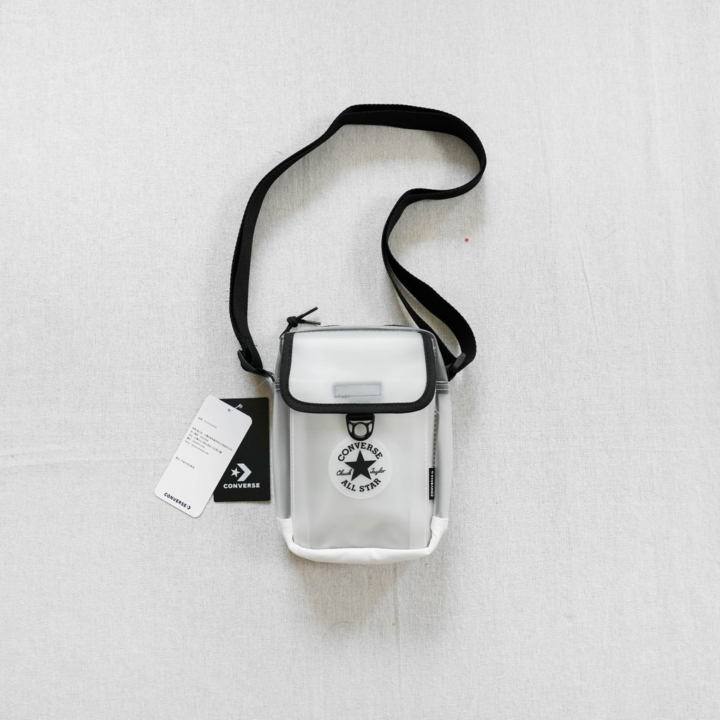 CLEAR CROSS BODY 2 VINTAGE WHITE