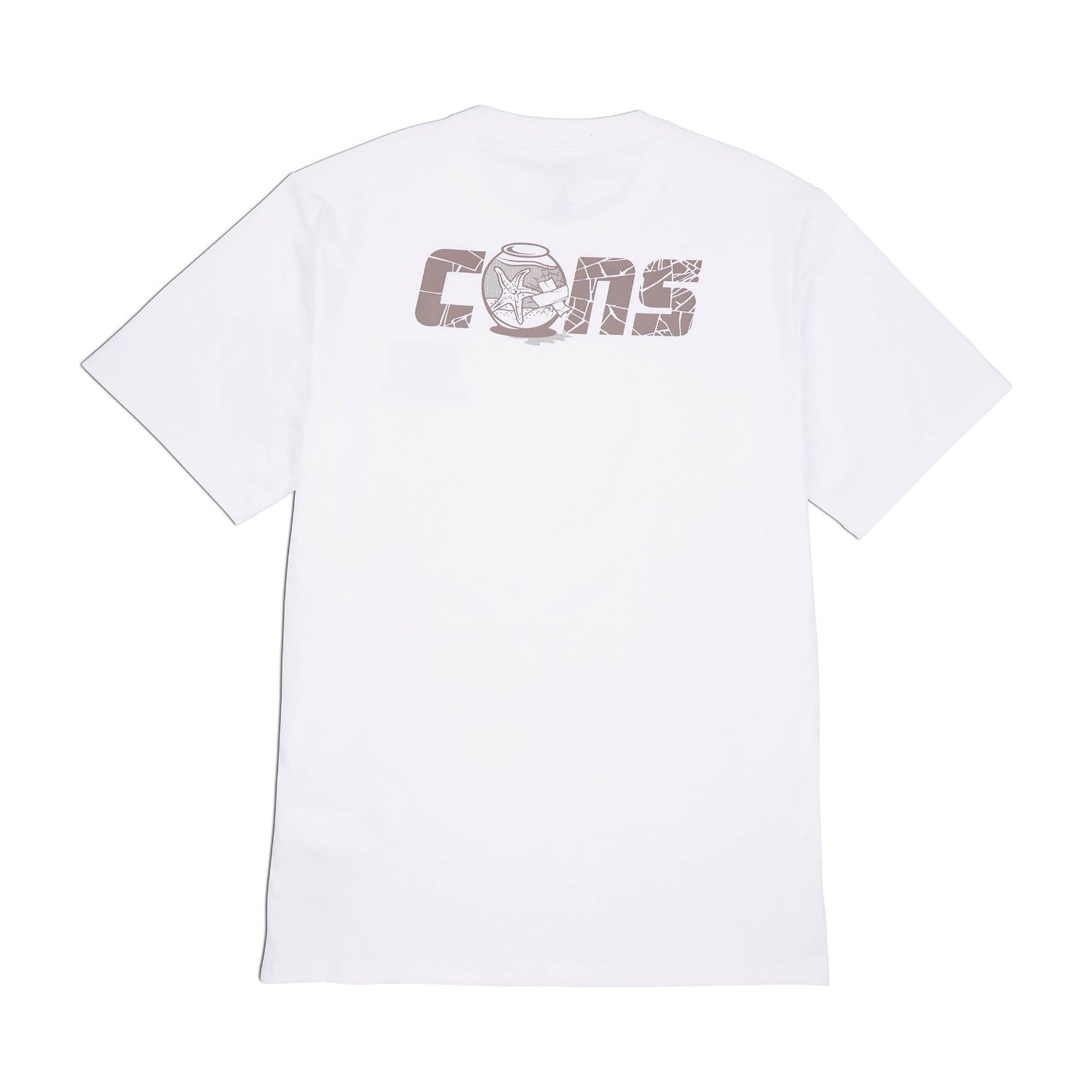 CONS FISHBOWL TEE WHITE