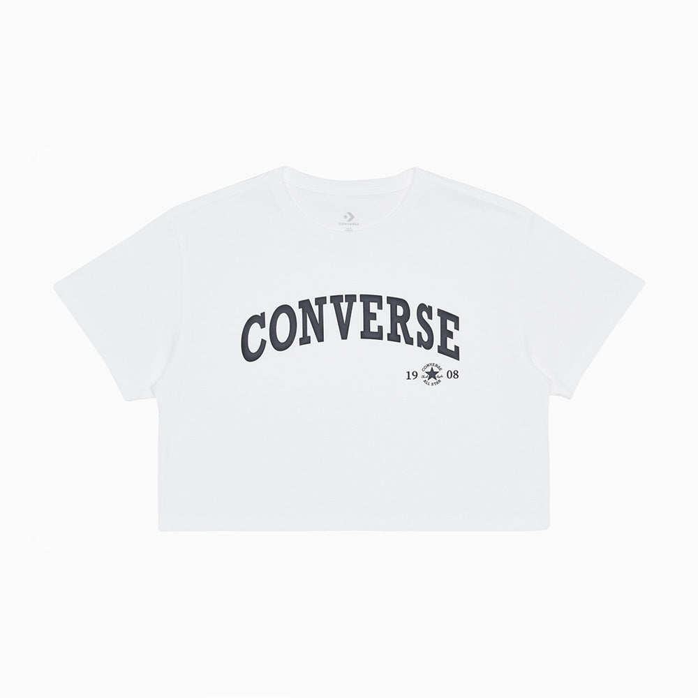RETRO CHUCK CROPPED TEE WHITE