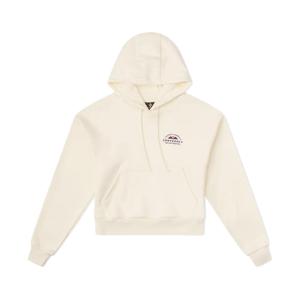 OUTDOOR GRAPHIC HOODIE EGRET