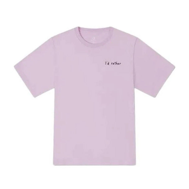 SUMMER VERBIAGE TEE STARDUST LILAC