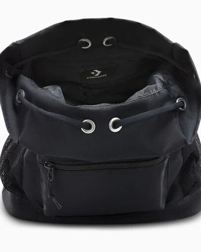 GO LO CINCHED BUCKET BAG BLACK
