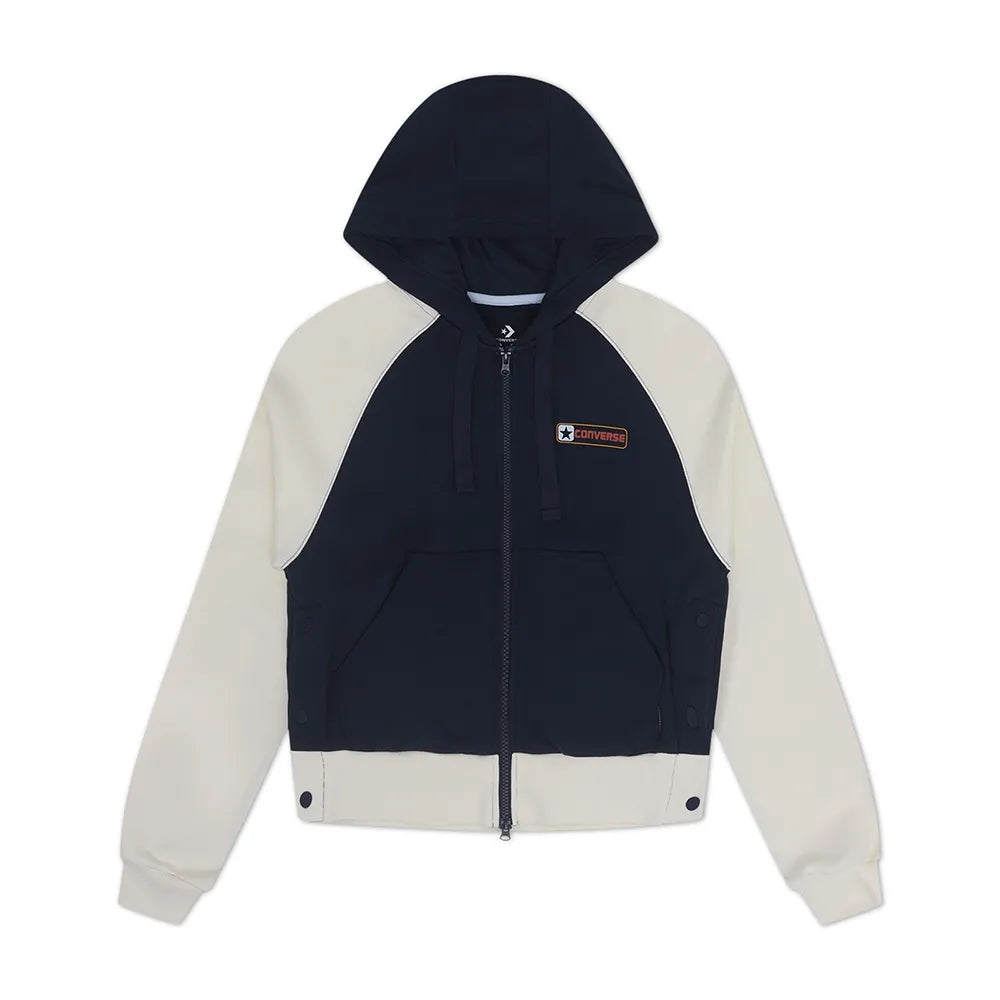 RETRO RUNNING FULL ZIP OBSIDIAN