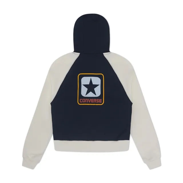 RETRO RUNNING FULL ZIP OBSIDIAN