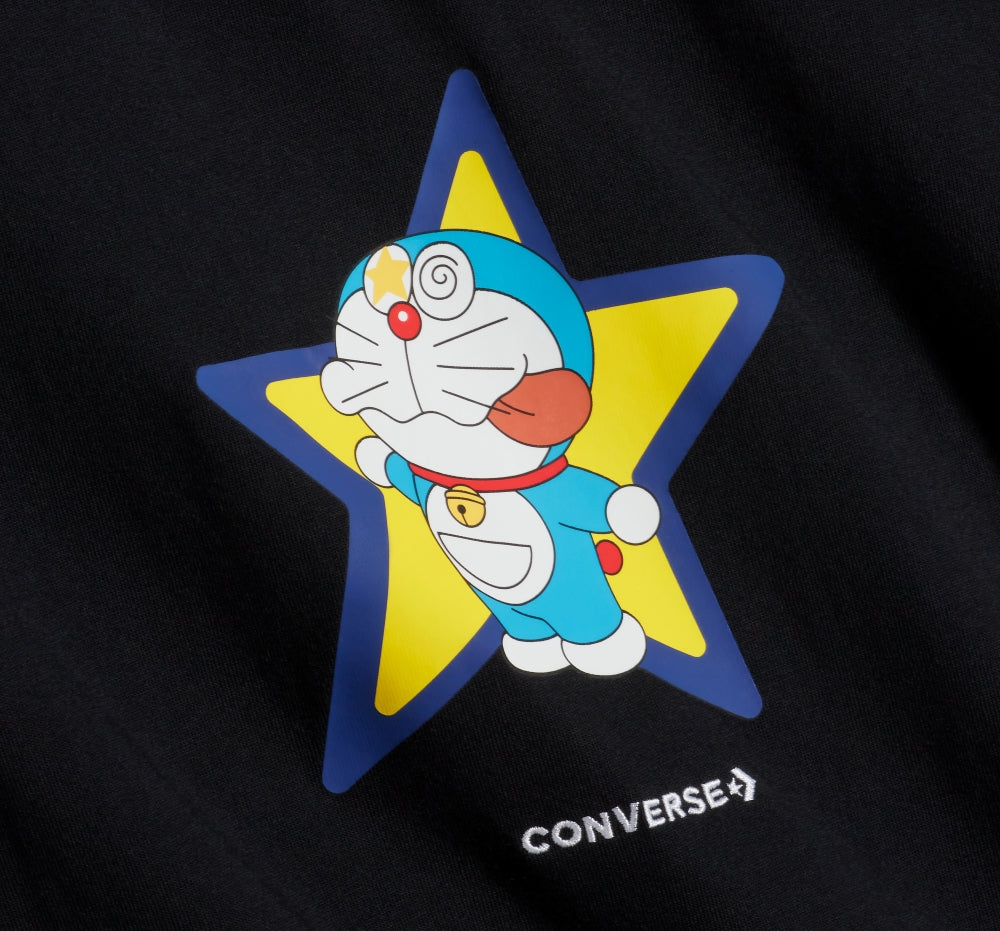 DORAEMON GRAPHIC TEE BLACK