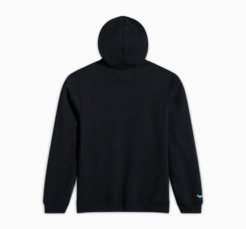 DORAEMON GRAPHIC HOODIE BLACK
