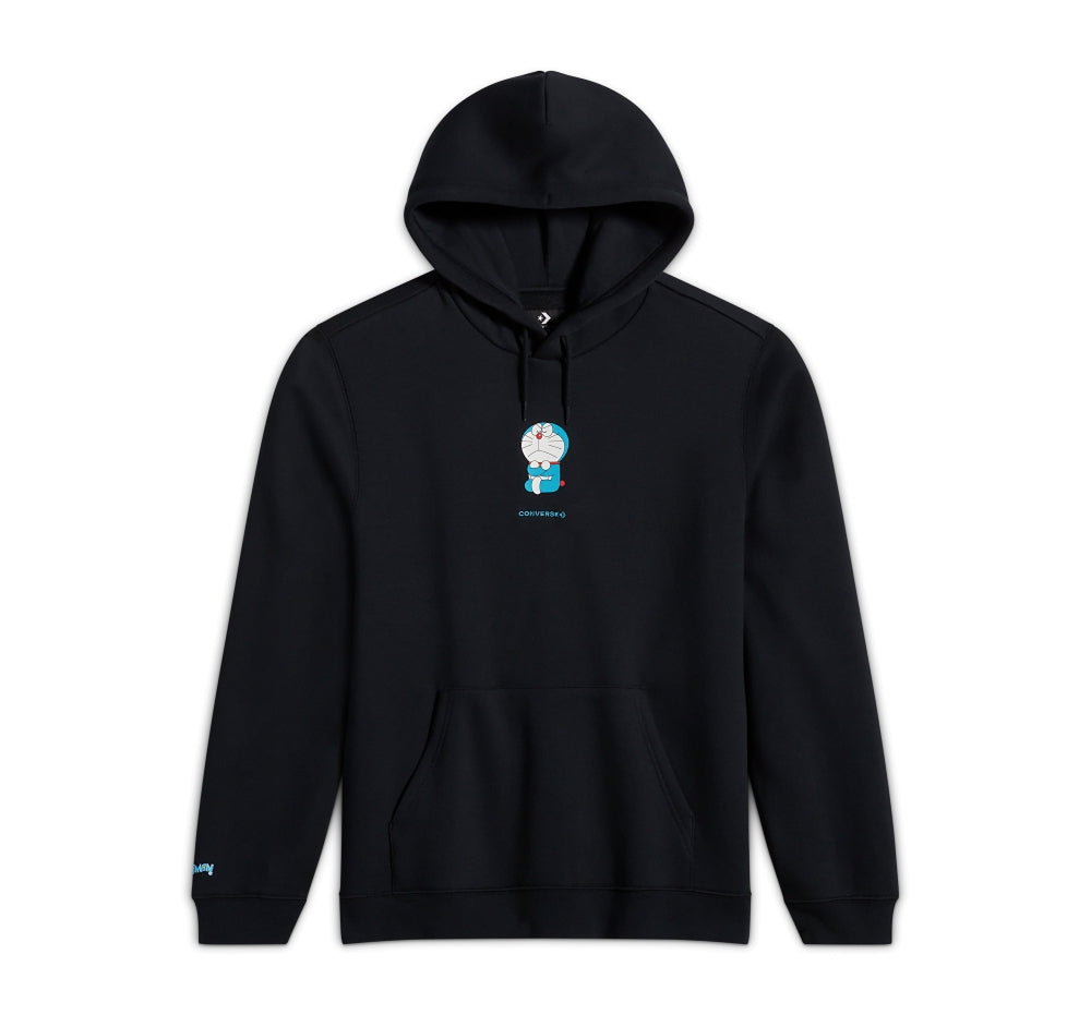 DORAEMON GRAPHIC HOODIE BLACK