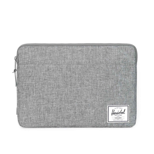 HERSCHEL ANCHOR SLEEVE 13 INCH RAVEN CROSSHATCH