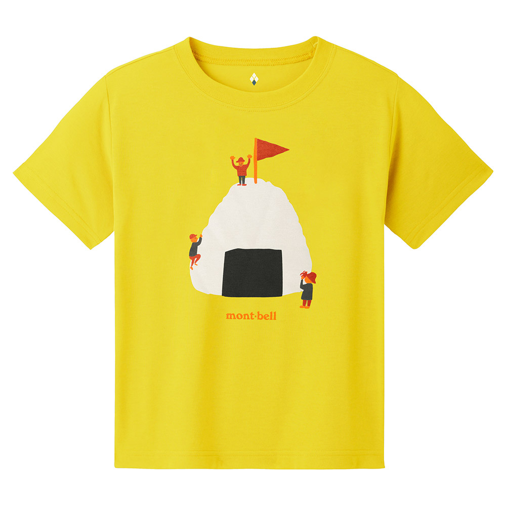 MONTBELL WICKRON TEE KS ONIGIRIYAMA