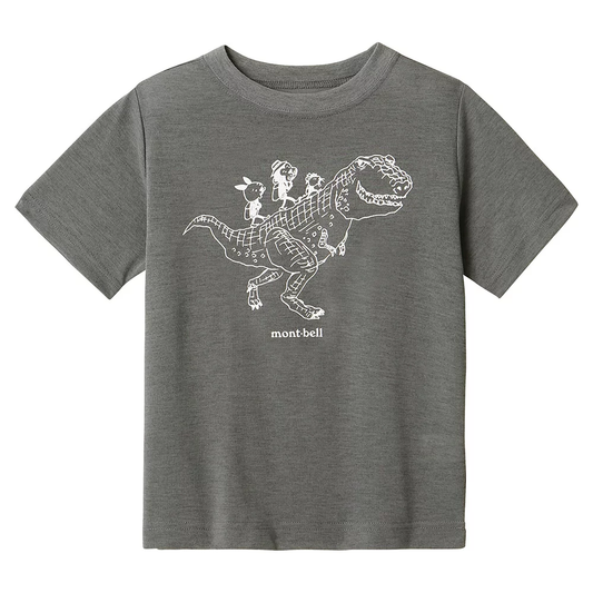 MONTBELL WICKRON TEE KS KYOURYU TO DOUBUTSU