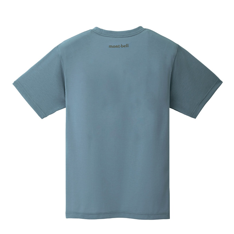 MONTBELL WICKRON TEE ROCK LOGO