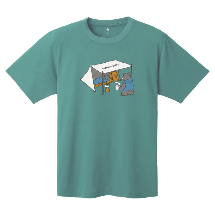 MONTBELL WICKRON TEE CAMPING BEAR