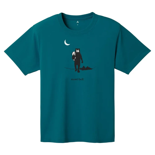 MONTBELL WICKRON TEE MOONLIGHT