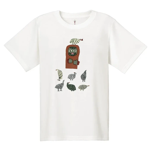 MONTBELL WICKRON TEE WS TORI TO YAMAOTOKO