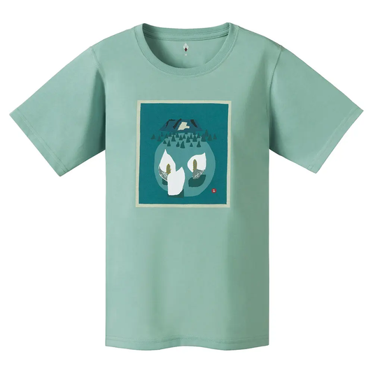 MONTBELL WICKRON TEE WS SHITSUGEN NO HANA