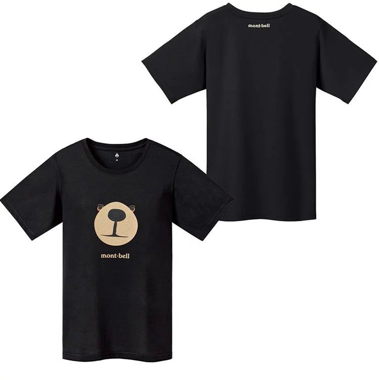 MONTBELL WICKRON TEE WS MONTA BEAR FACE