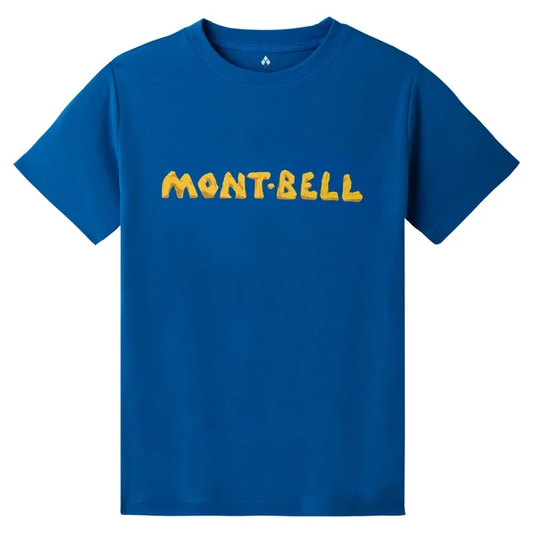 MONTBELL WICKRON TEE KS ROCK LOGO