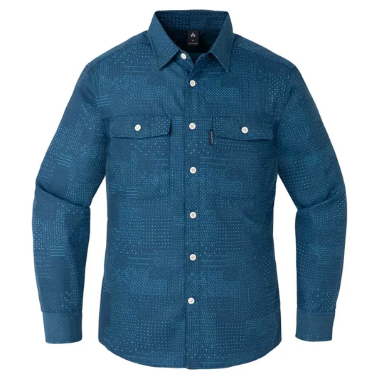 MONTBELL WICKRON O.D. PRINT SHIRT MS