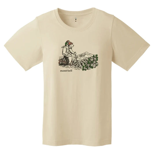 MONTBELL WICKRON TEE WS HIKING BEAR