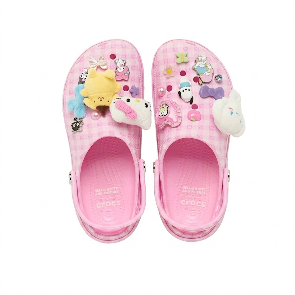 604 W HELLO KITTY AND FRIENDS CLASSIC PLATFORM CLOG