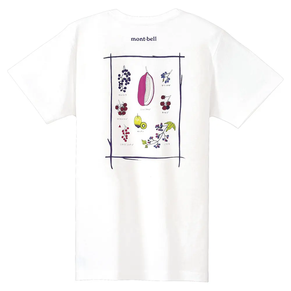 PEAR SKIN COTTON TEE WS WILDFRUITS OF JP