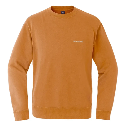 MONTBELL WASHED OUT COTTON SWEATSHIRT