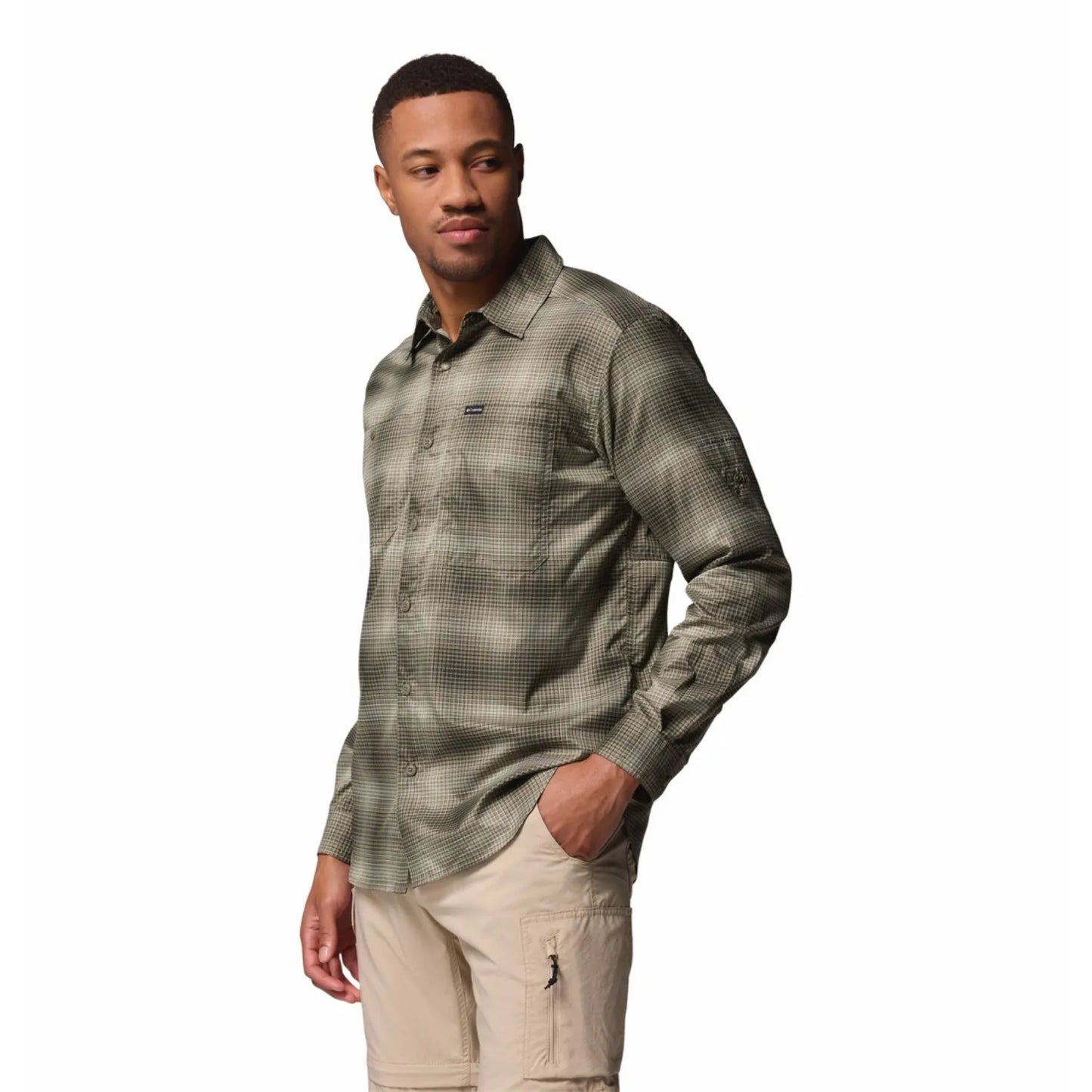 Silver Ridge Utility Lite Plaid LS