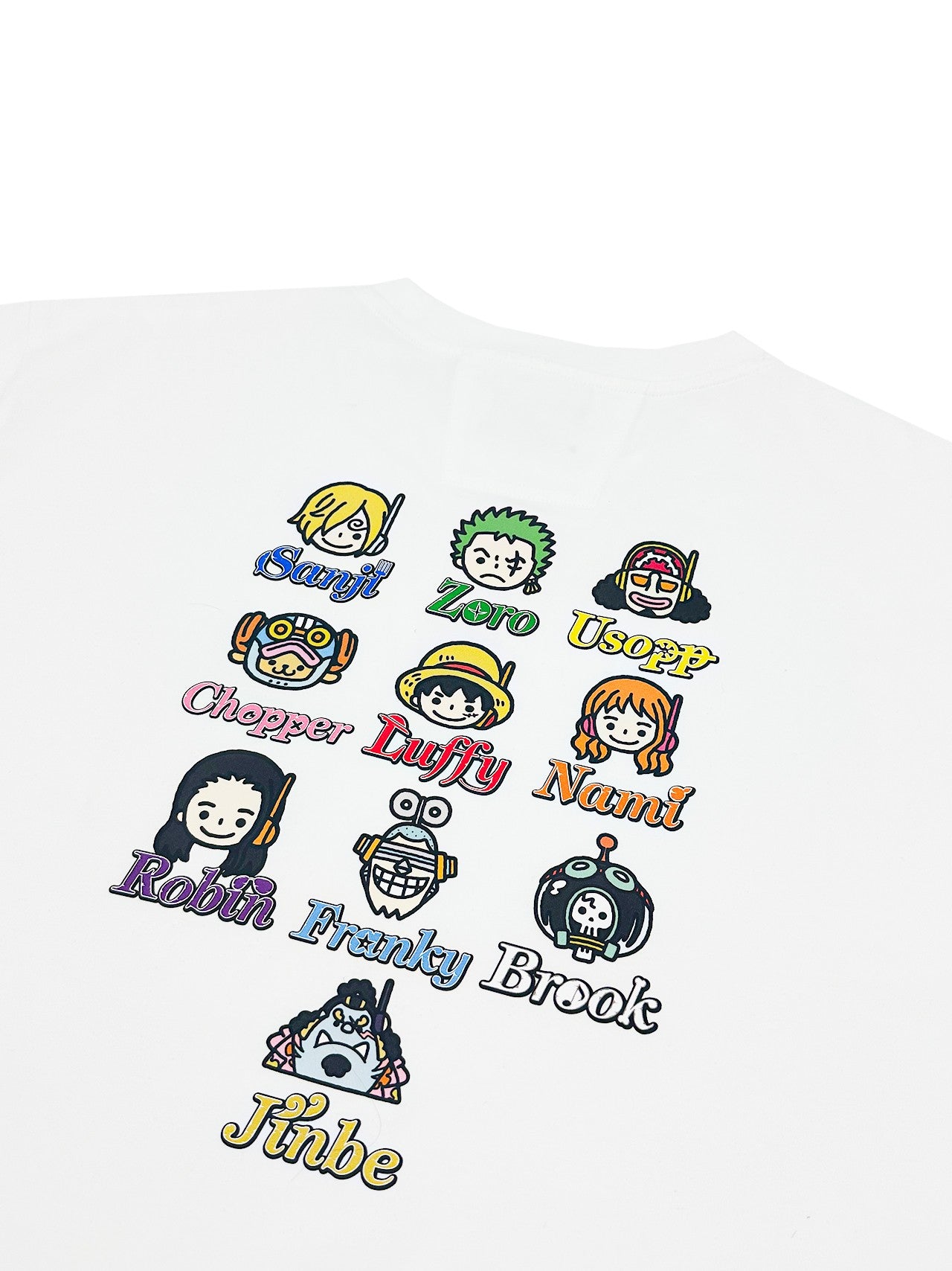 ONE PIECE EGGHEAD CHARACTER HEADS PRINT SS TEE