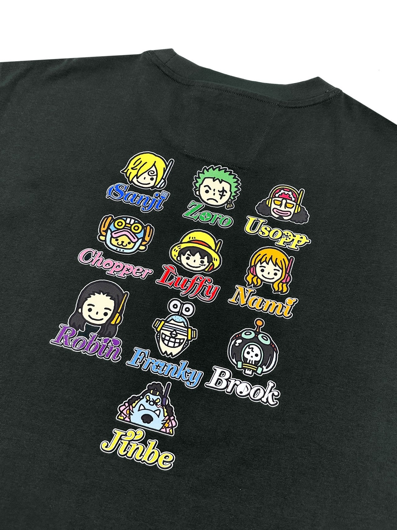 ONE PIECE EGGHEAD CHARACTER HEADS PRINT SS TEE