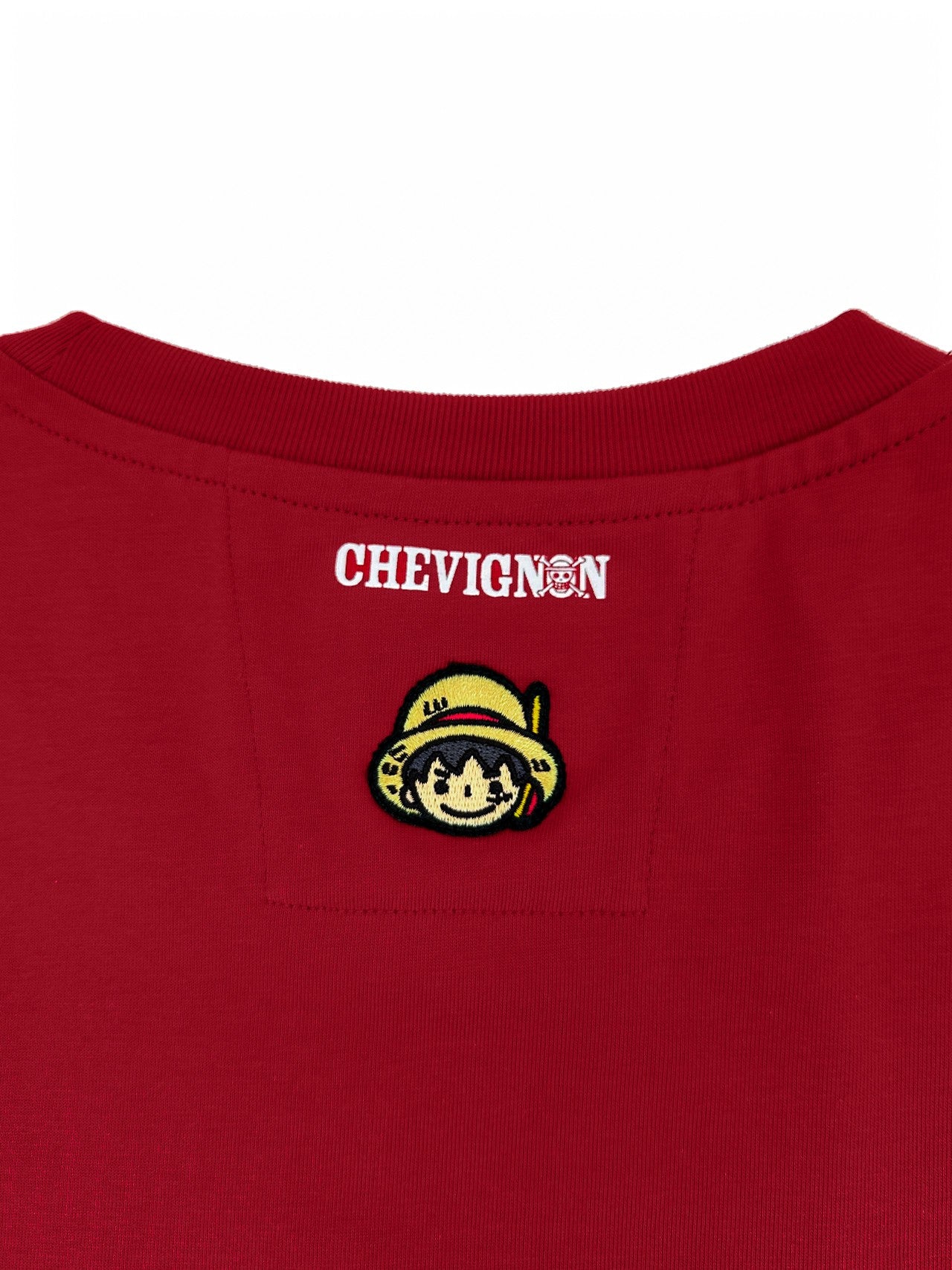 ONE PIECE LUFFY TOP STITCH POCKET SS TEE