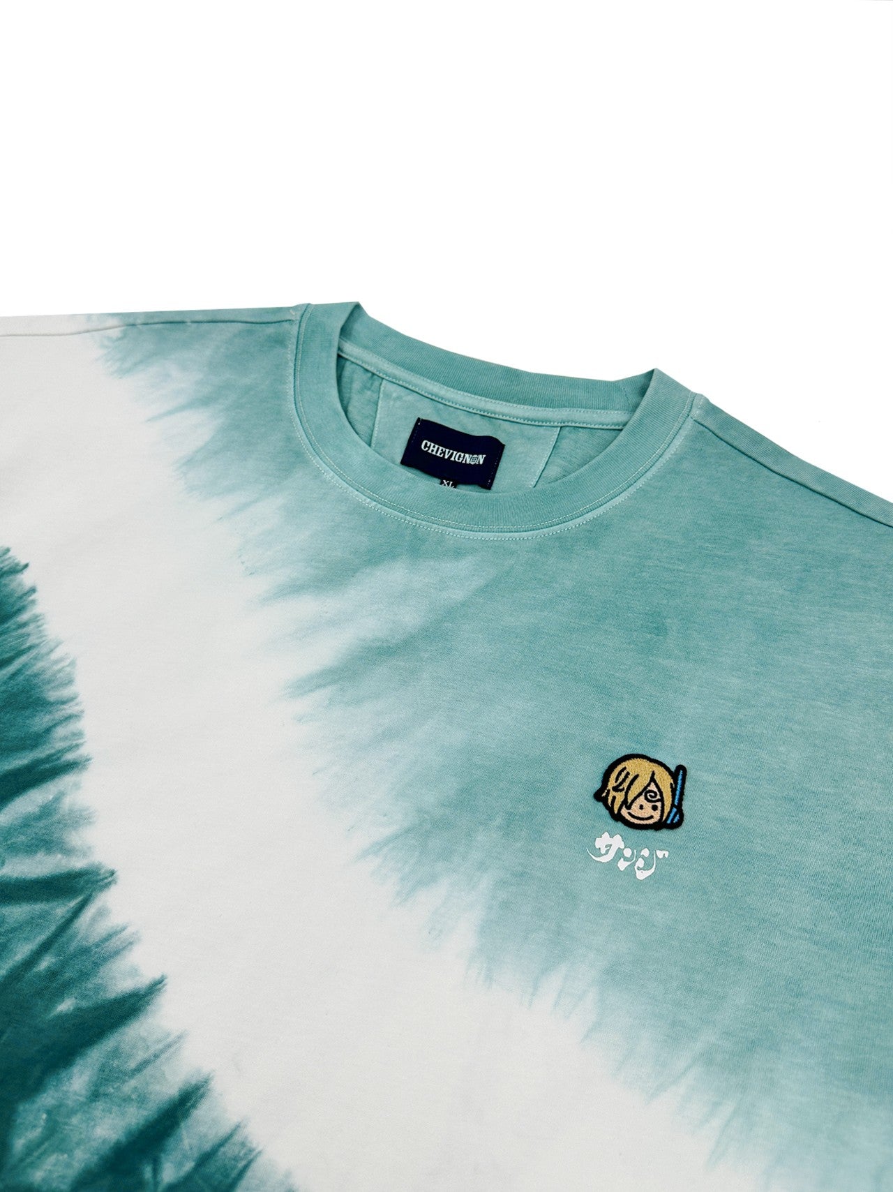 ONE PIECE SANJI TIE DYE SS TEE