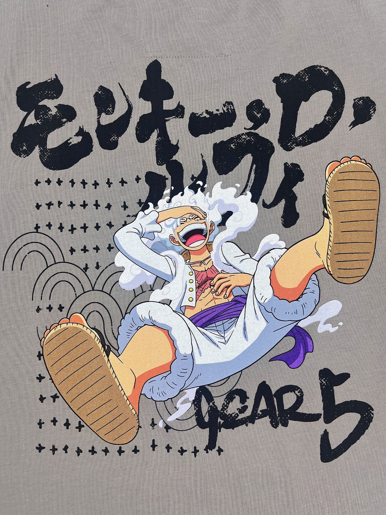 ONE PIECE GEAR 5 LUFFY BACK PRINT SS TEE