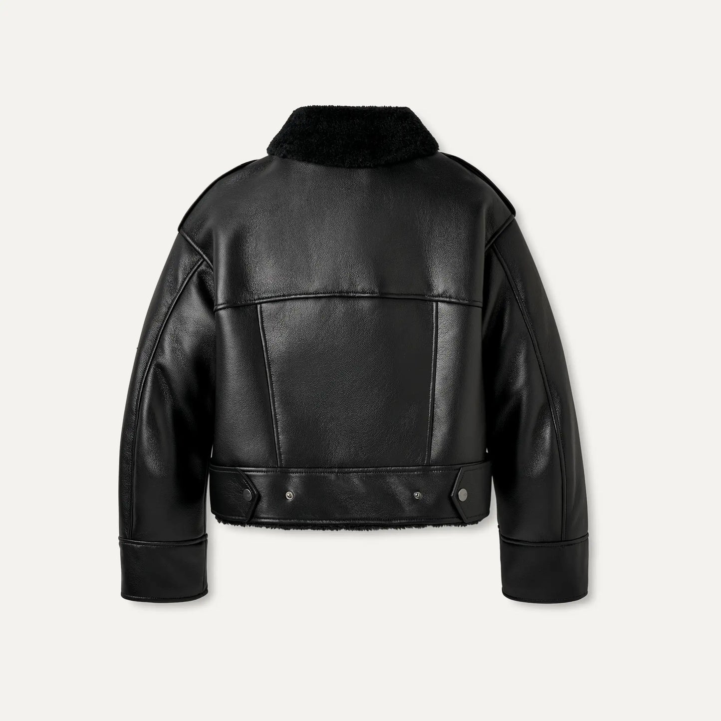 2503 W FINNIAN LUXEFLUFF MOTO JACKET