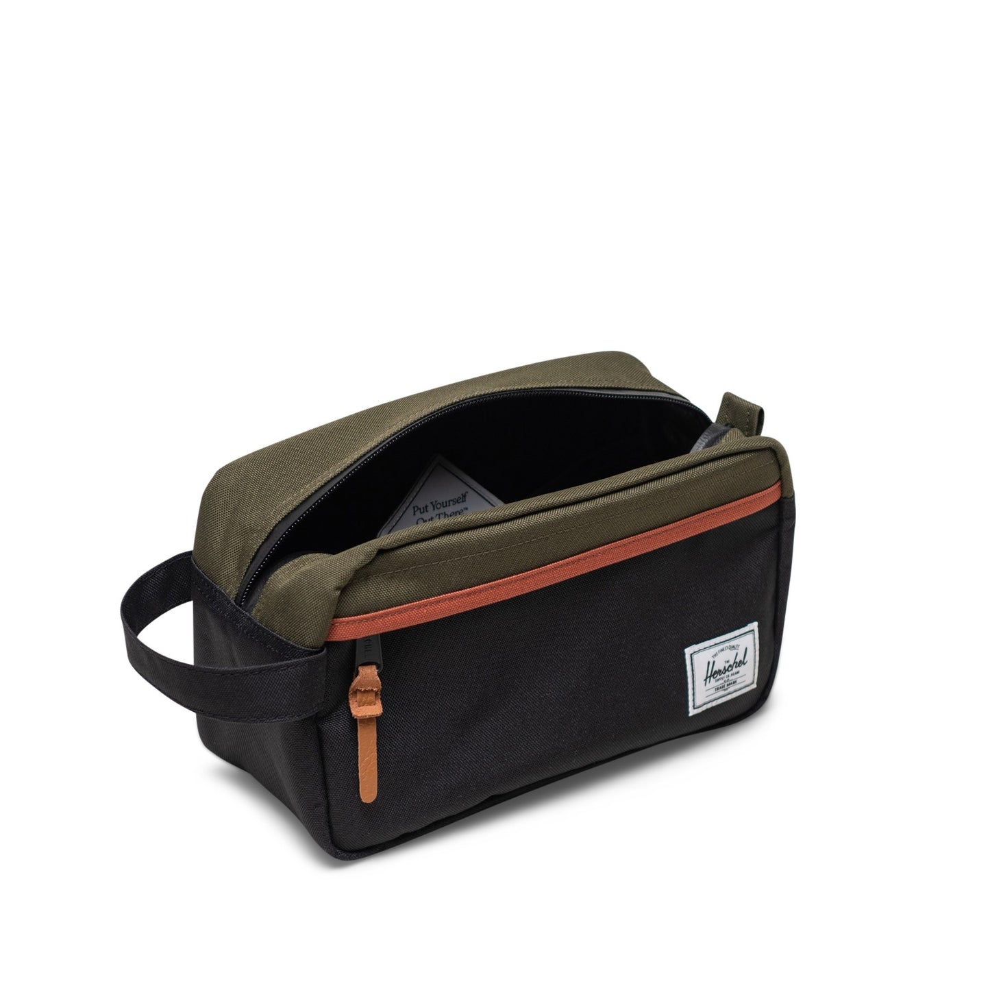 Chapter Small Travel Kit Black/Ivy Green/Chutney