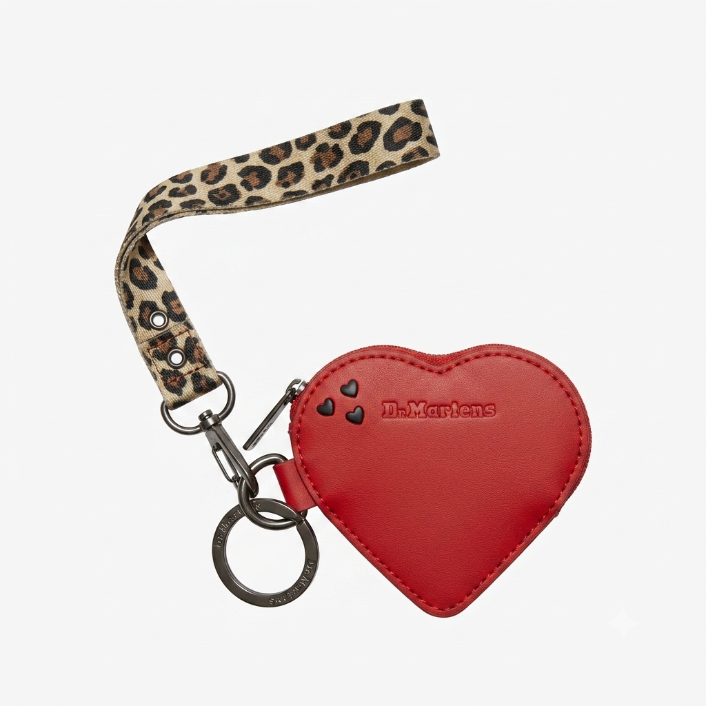 DMS RED KIEV HEART PURSE