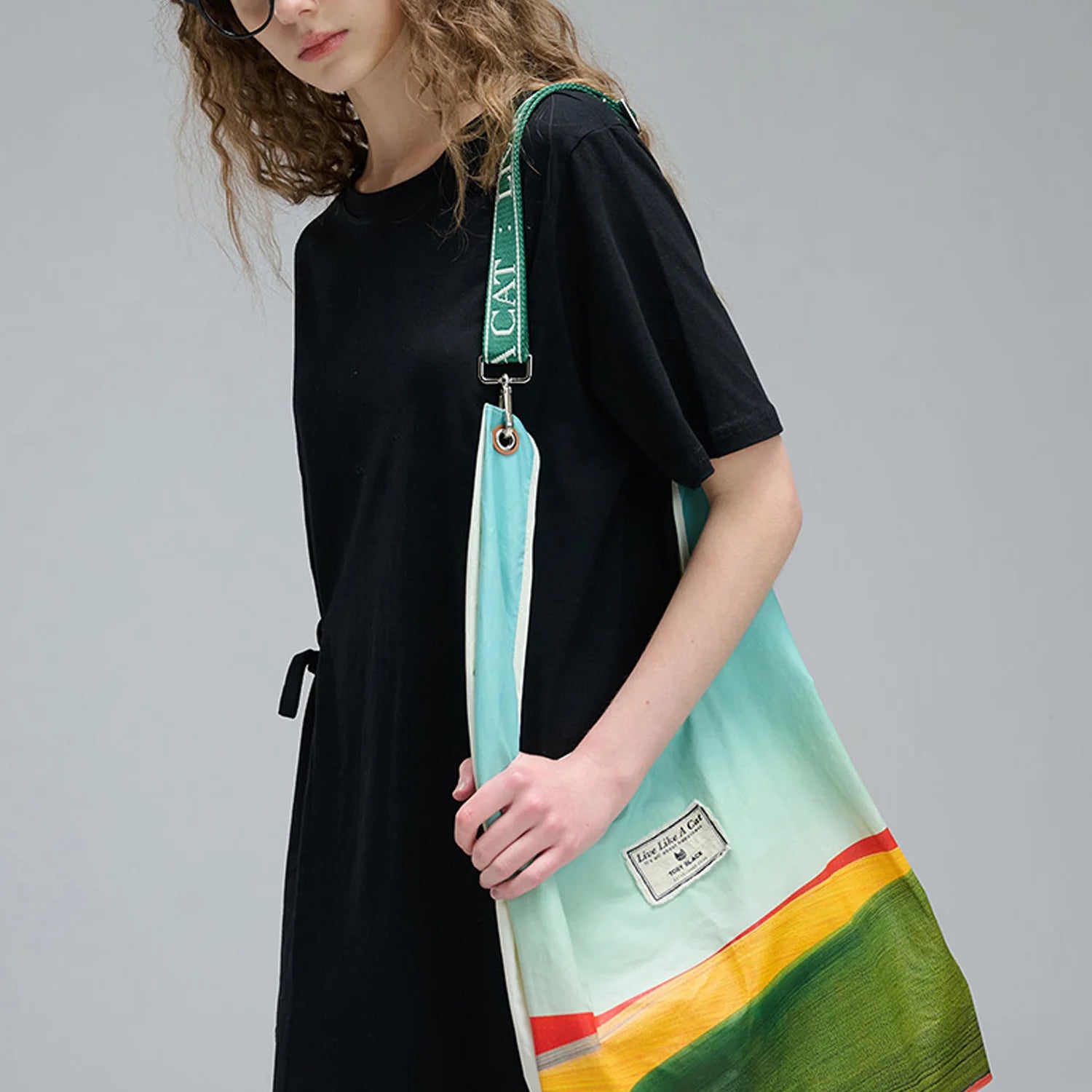 25908 English Woven Fabric Bag Strap/Wrist Strap