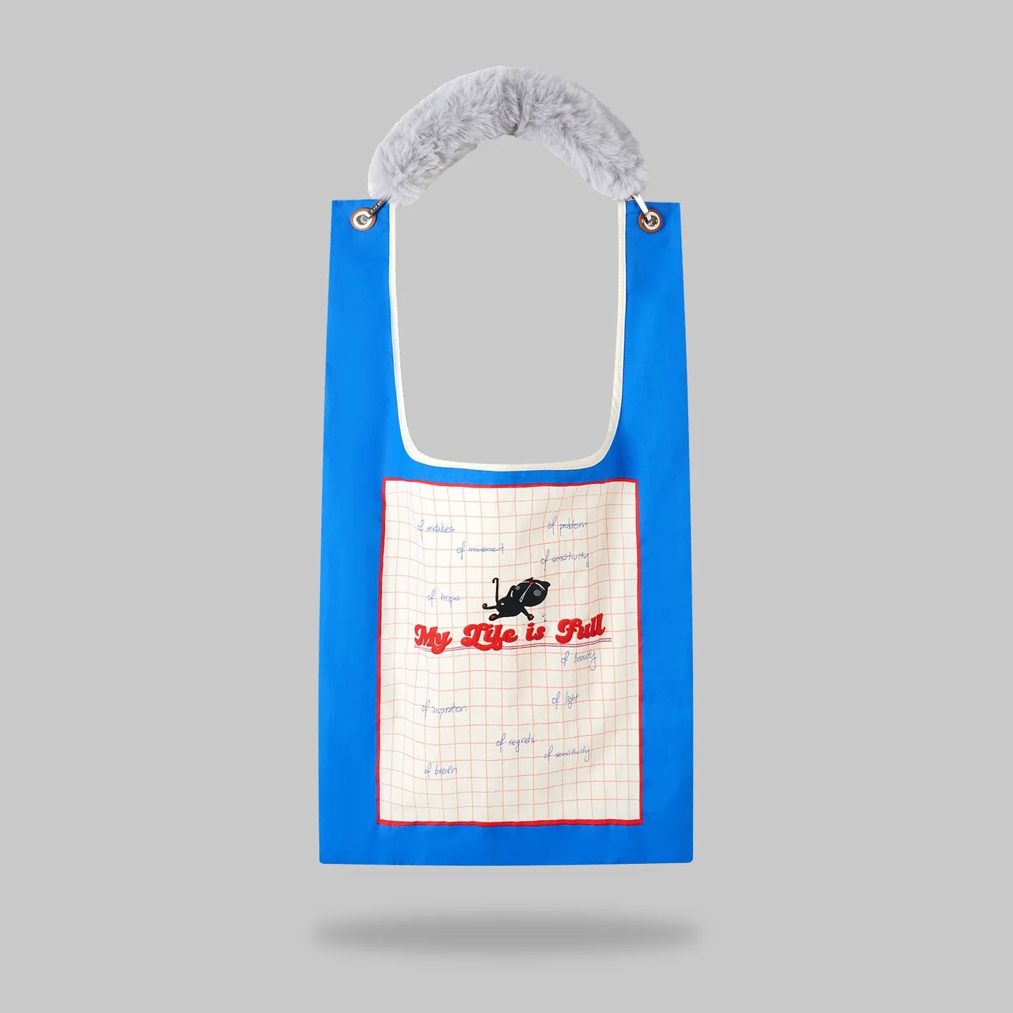 25649 My Life is Full toby bag with detachable