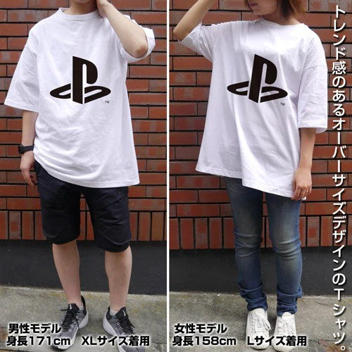 PlayStation Big Silhouette Tee (白)