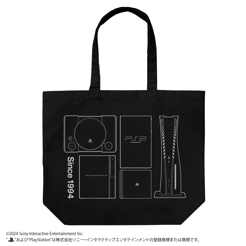 PlayStation Tote Bag 大袋 (黑)