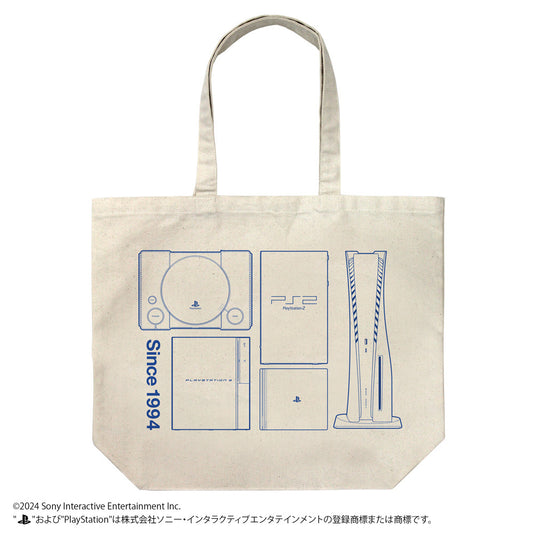 PlayStation Tote Bag 大袋 (白)