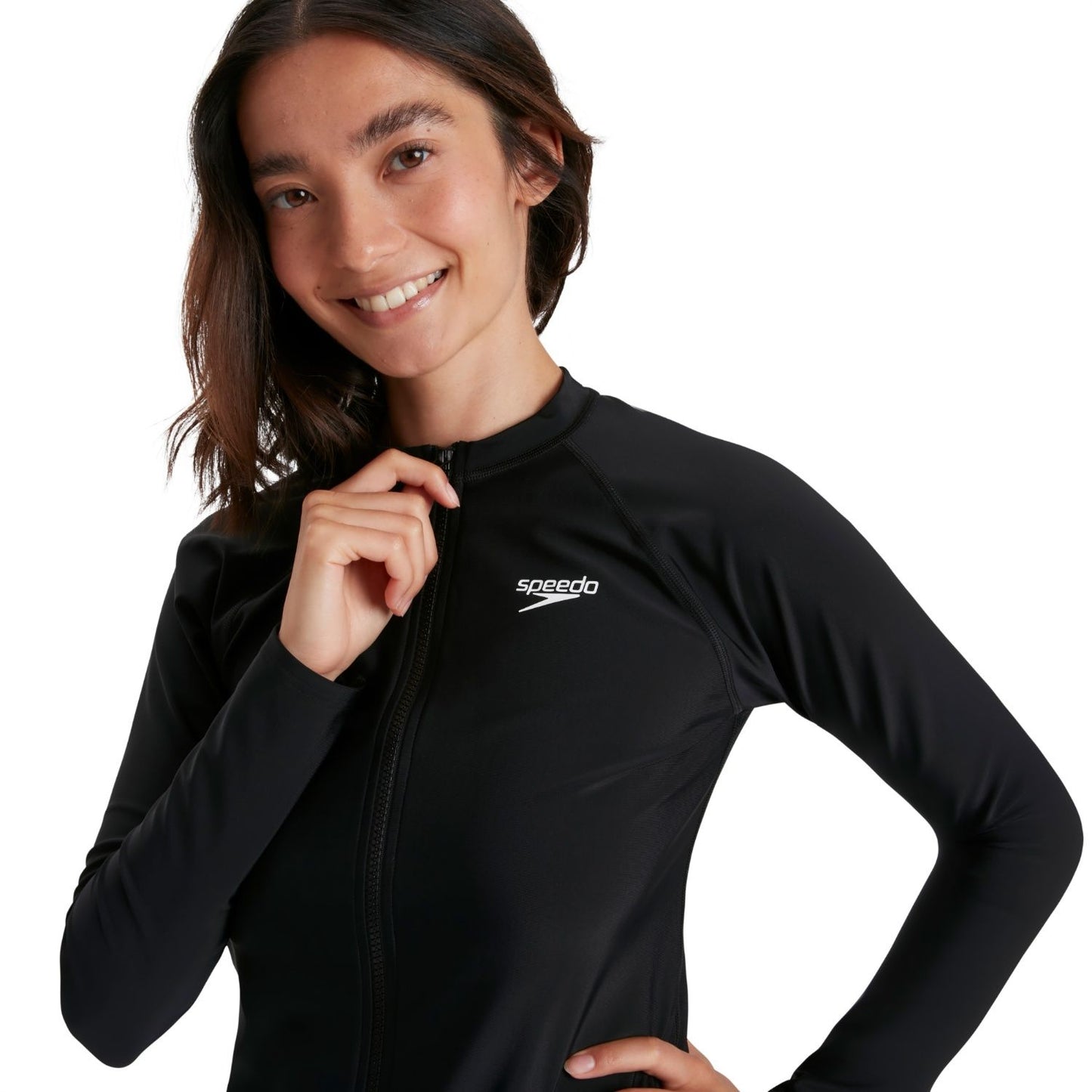LR L ZIP LONG SLEEVE TOP