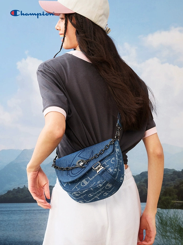 CHAMPION Champ Saddle Crossbody Bag Mono