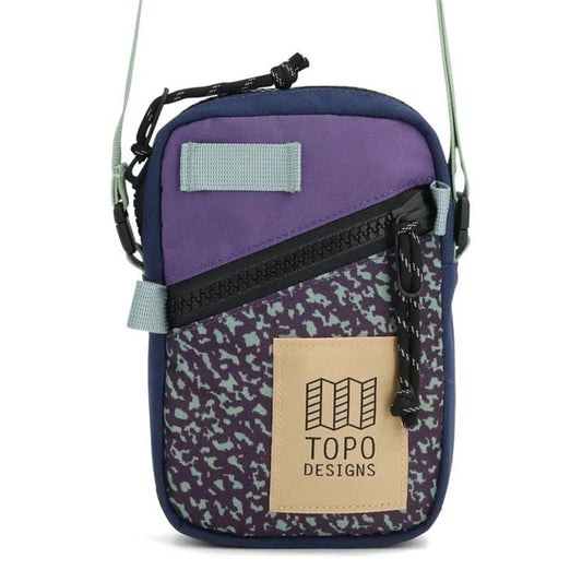 Mini Shoulder Bag (Loganberry/Crackle)