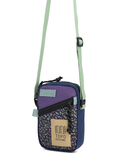 Mini Shoulder Bag (Loganberry/Crackle)