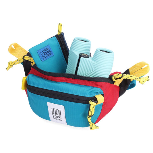 Mountain Waist Pack (Red/Turquoise)