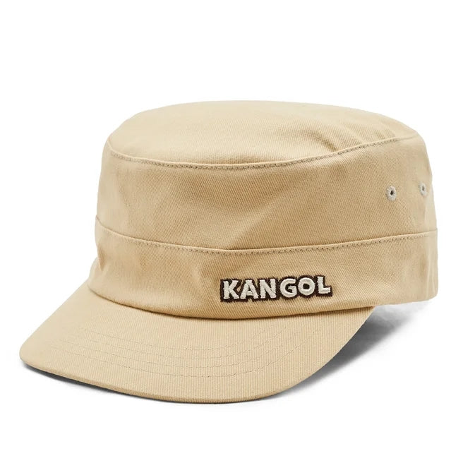 COTTON TWILL ARMY CAP_BEIGE