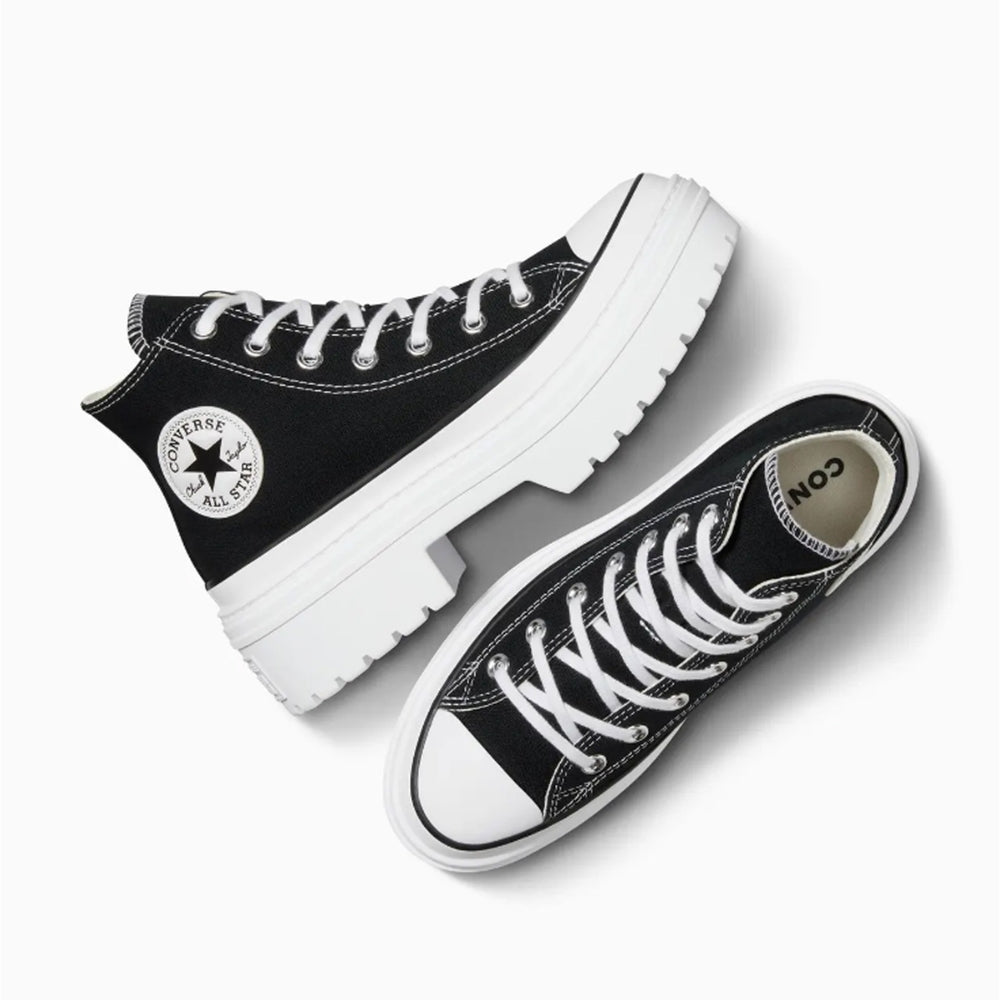 CTAS LUGGED HEEL HI BLACK/WHITE/EGRET