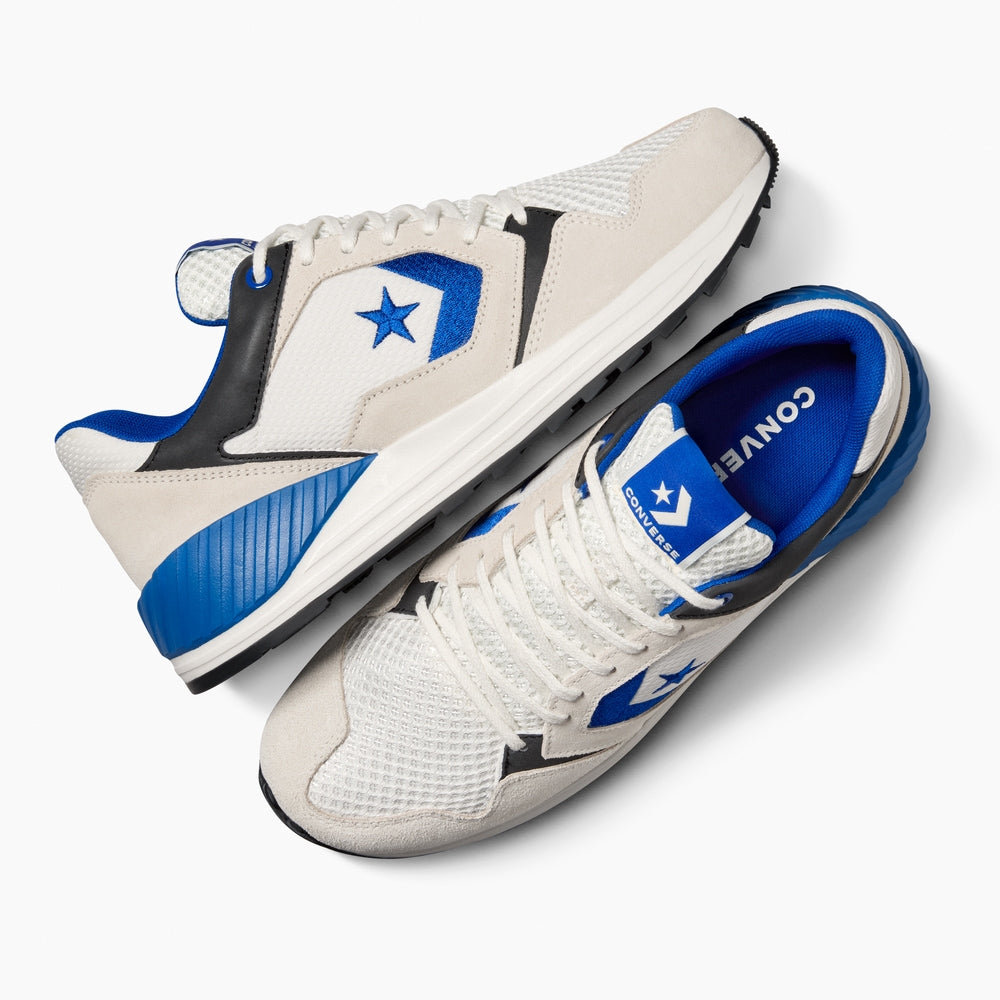 CONVERSE WAVE TRAINER OX WHITE/BLUE