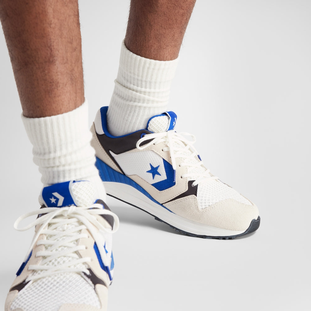 CONVERSE WAVE TRAINER OX WHITE/BLUE