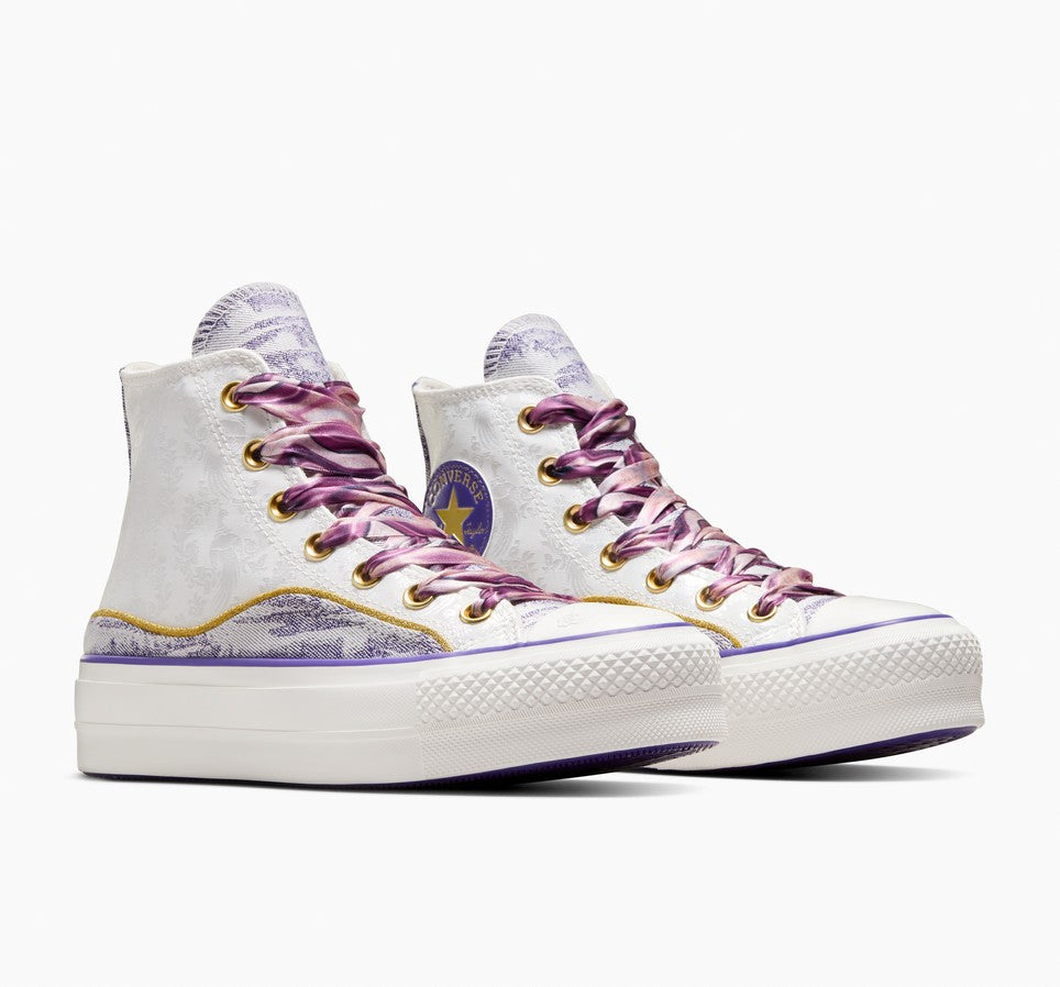 CTAS LIFT HI VINTAGE WHITE/COURT PURPLE